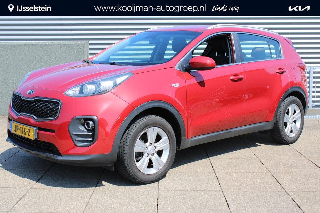Kia Sportage 1.6 GDI ComfortLine Navigator Trekhaak, Camera, Auto's, Stof, Gebruikt, 4 cilinders, 132 pk