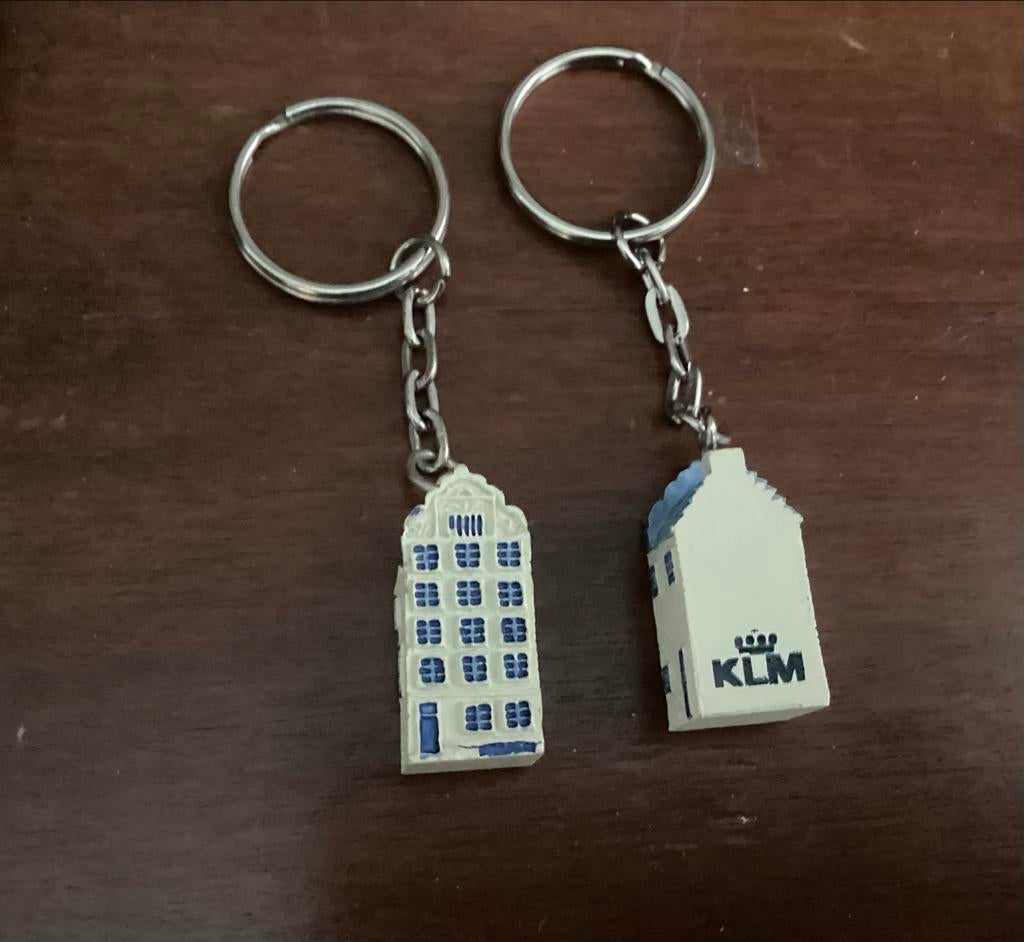KLM Huisjessleutelhangers, Ophalen of Verzenden, Nieuw