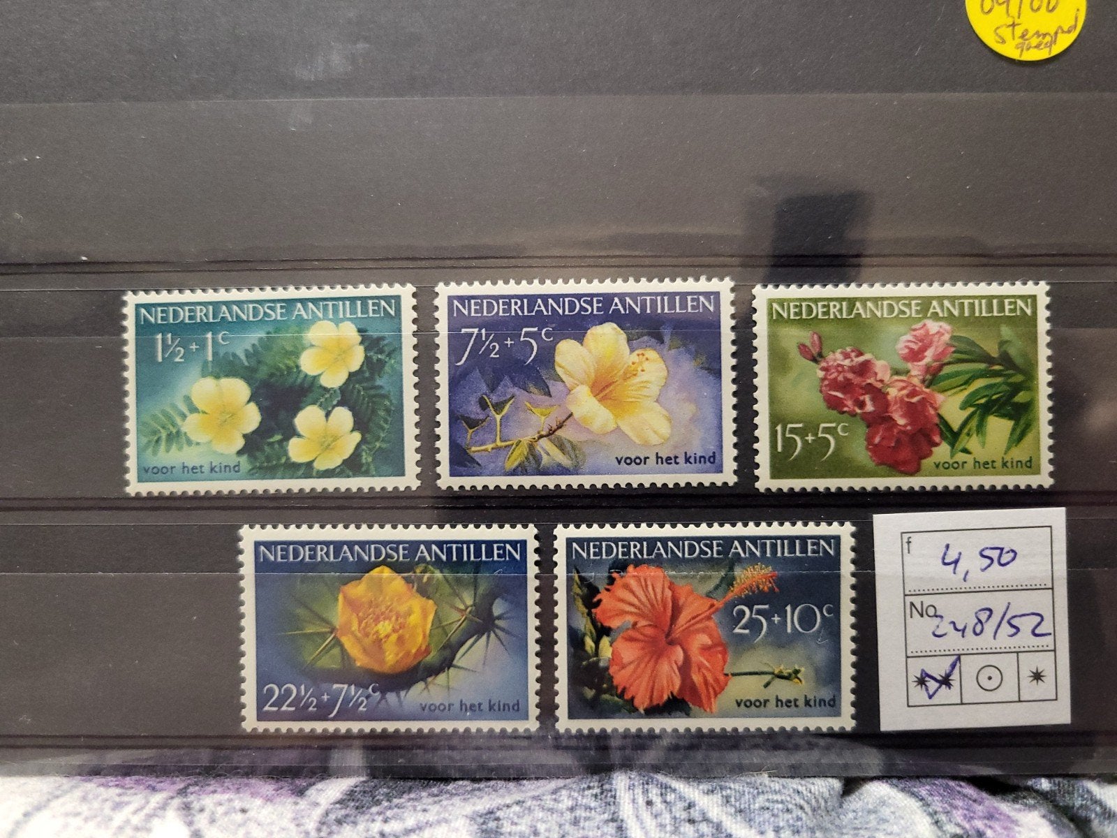 Antillen 248/52 POSTFRIS, Ophalen of Verzenden, Postfris