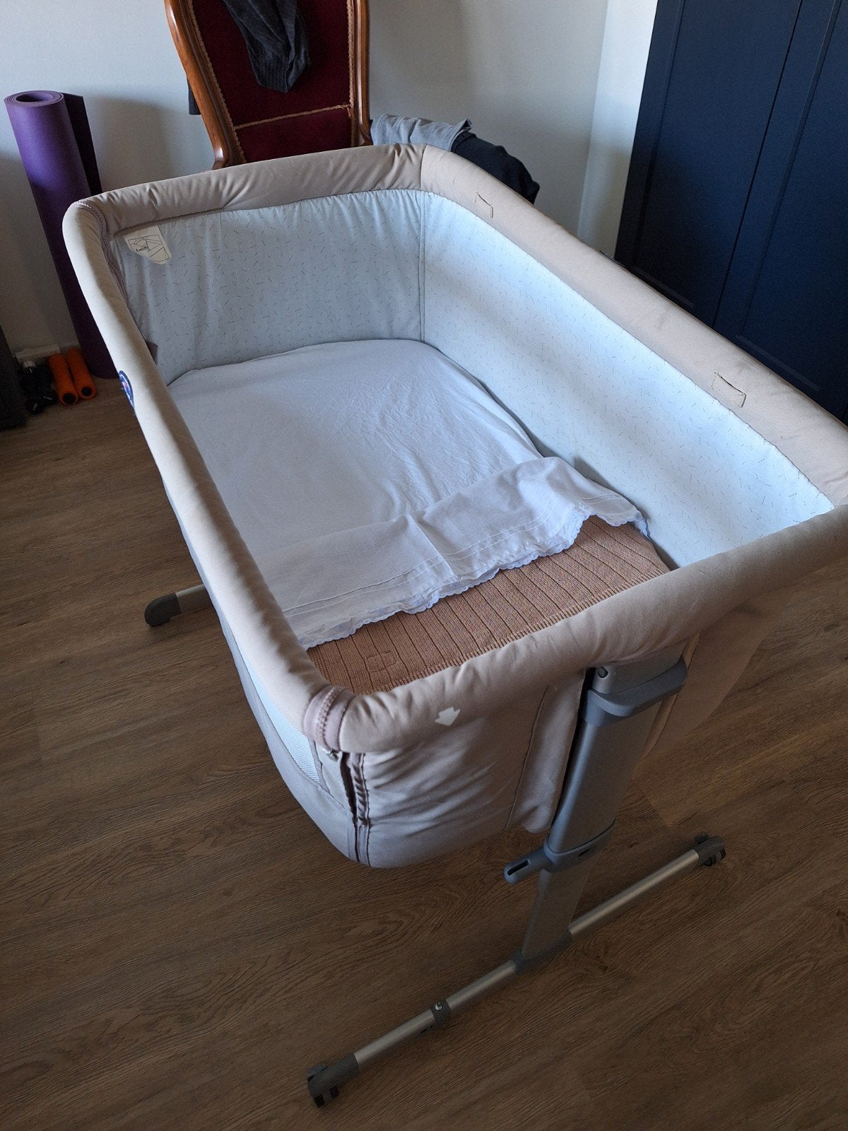 Chicco cosleeper in prima conditie incl beddengoed, Ophalen, Gebruikt, Wieg