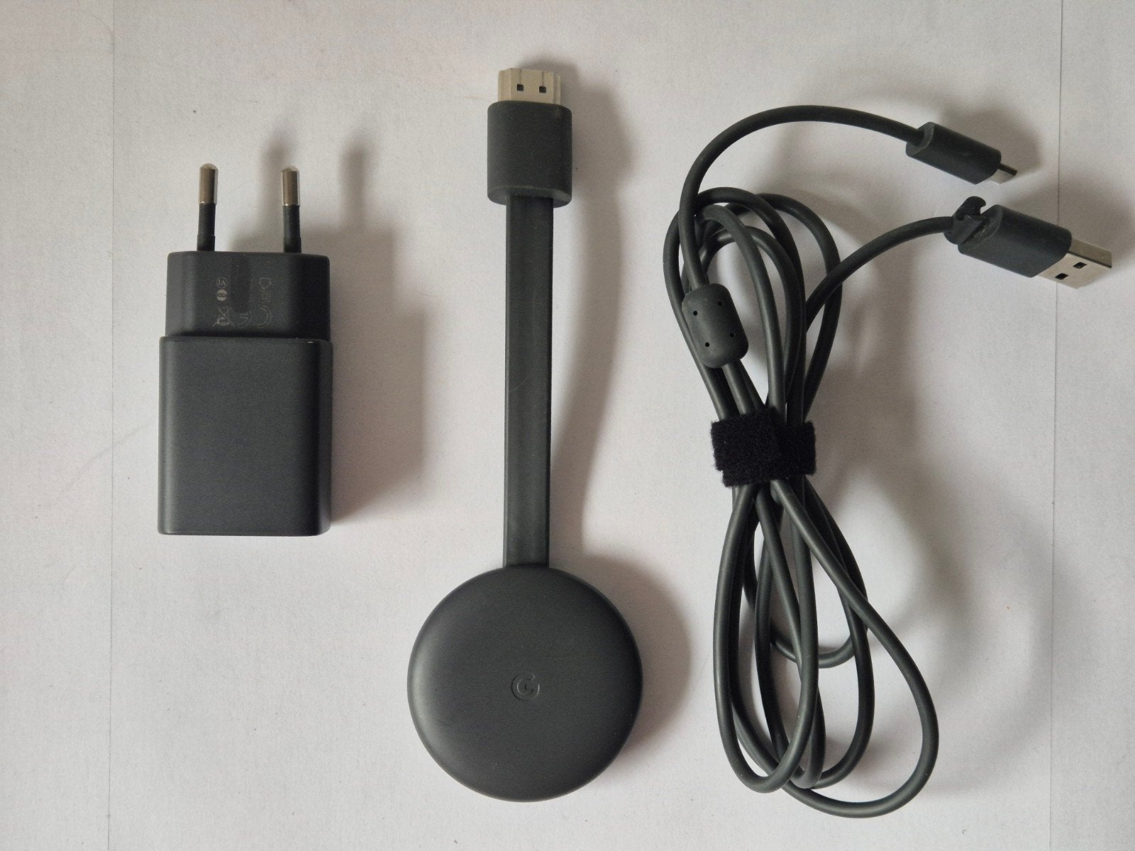 Google Chromecast 3rd Gen Full HD - Getest - Werkt volledig, Ophalen of Verzenden, Zo goed als nieuw, HDMI, Zonder harde schijf