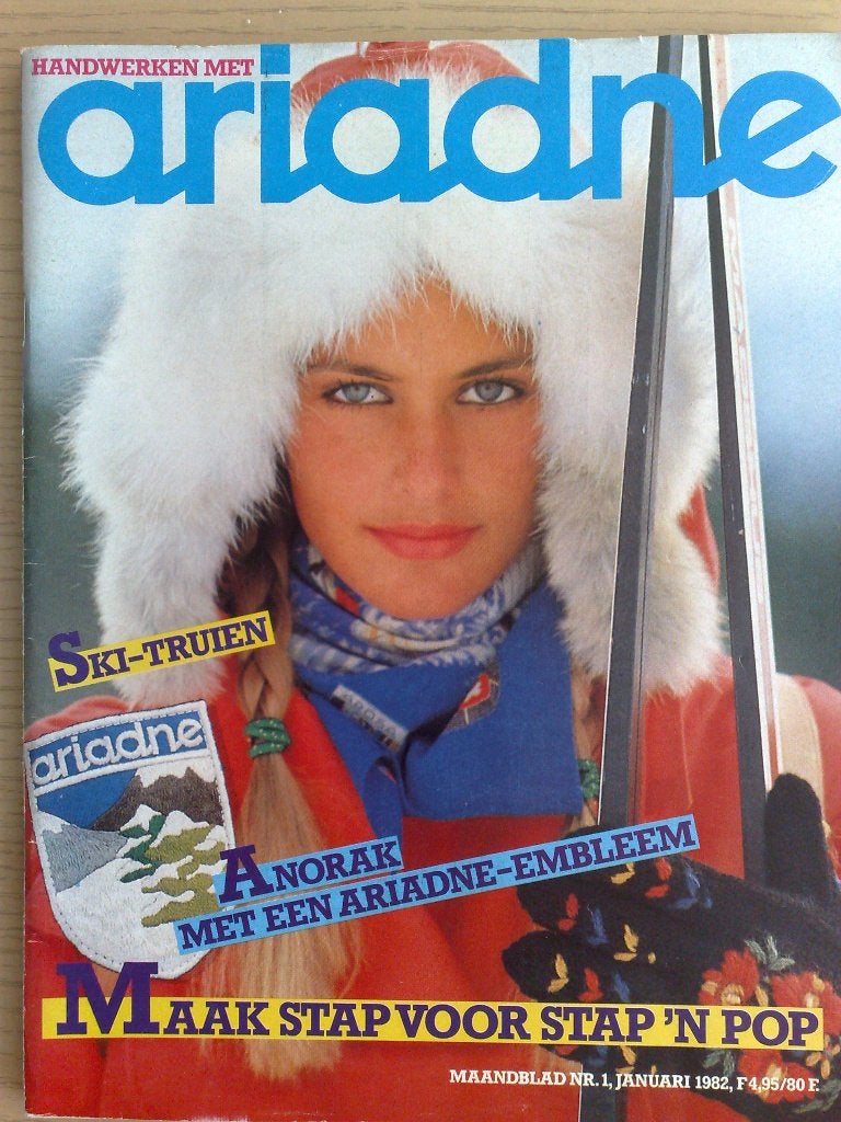 8 x Ariadne uit jaargang 1982, Verzenden, Zo goed als nieuw, Breien of Haken, Patroon of Boek