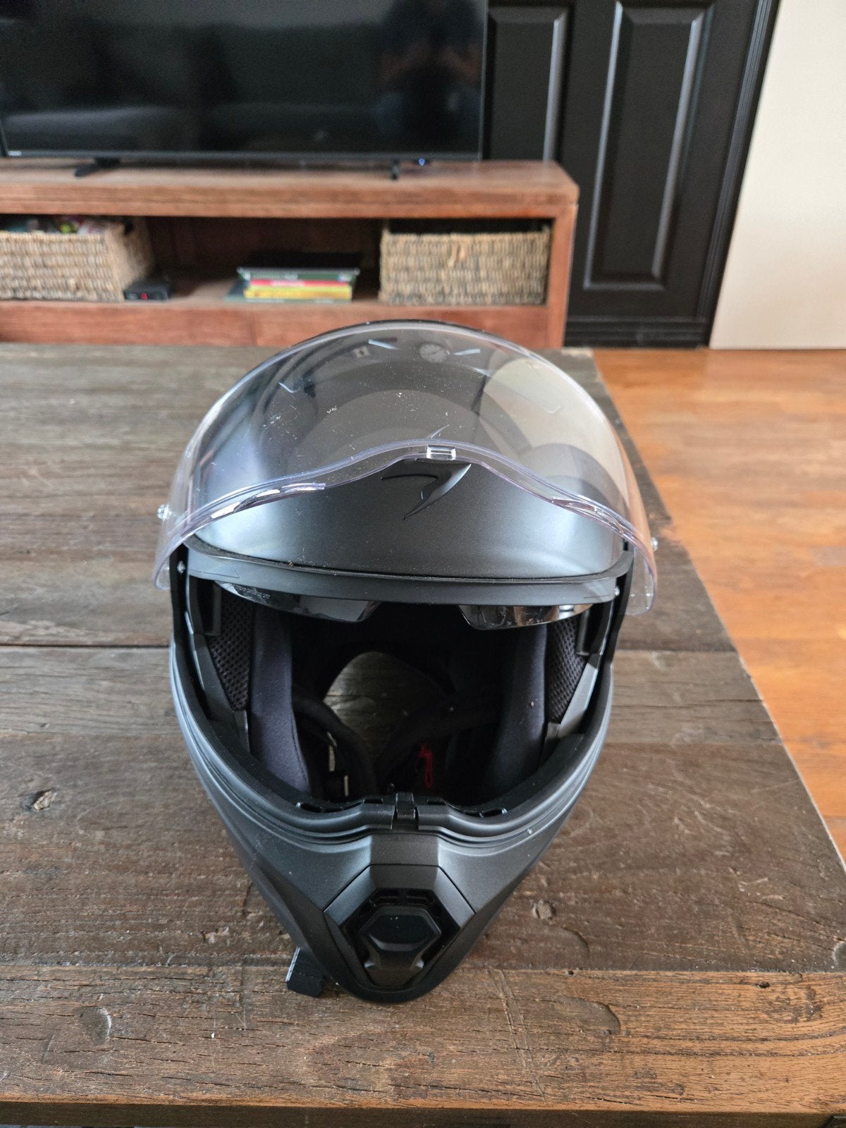 Scorpion EXO-T1200 Integraalhelm - Gebruikssporen, Heren, Integraalhelm, Tweedehands, Ophalen