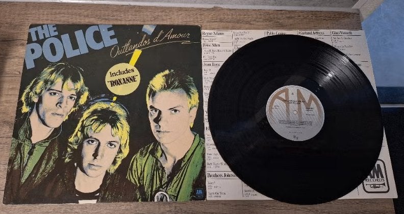 Vintage vinyl lp album The Police Outlandos D'amour uit 1978, Ophalen of Verzenden, Gebruikt, LP