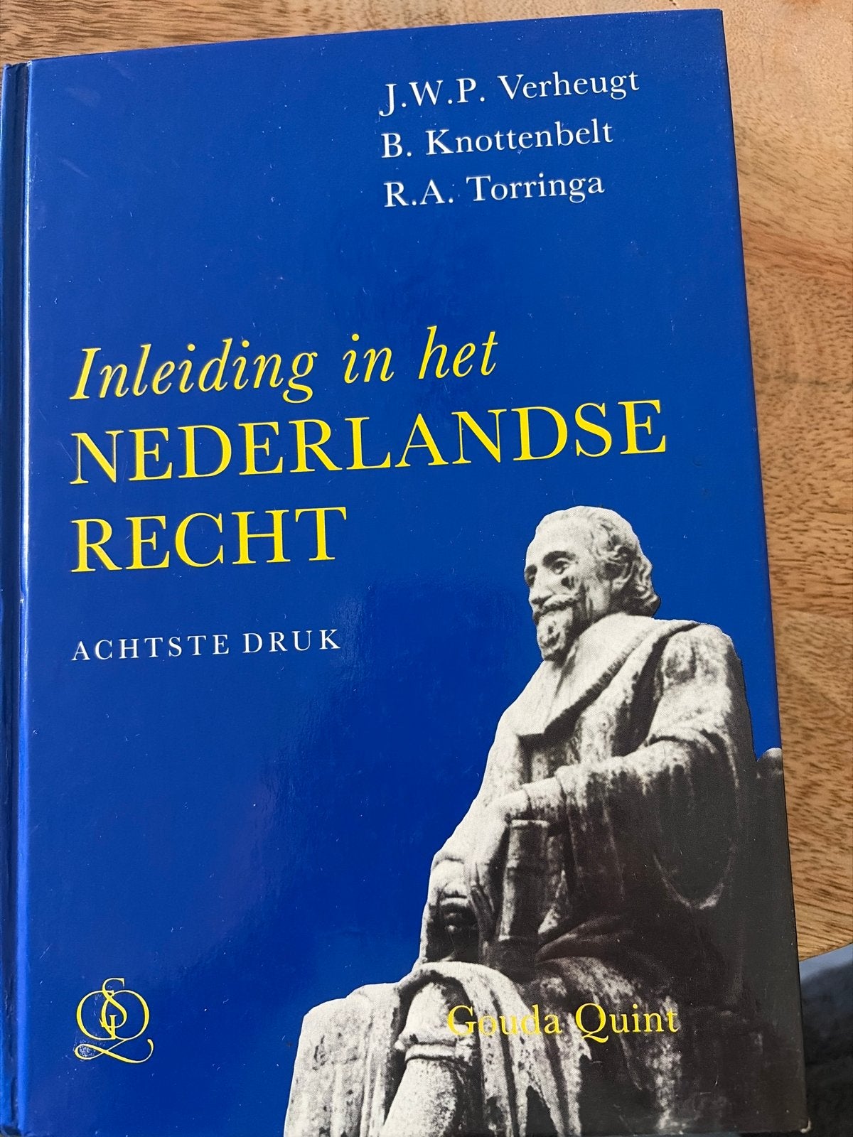 Inleiding in het Nederlandse Recht - 8e druk, Boeken, Ophalen of Verzenden, Gamma, Gelezen, HBO