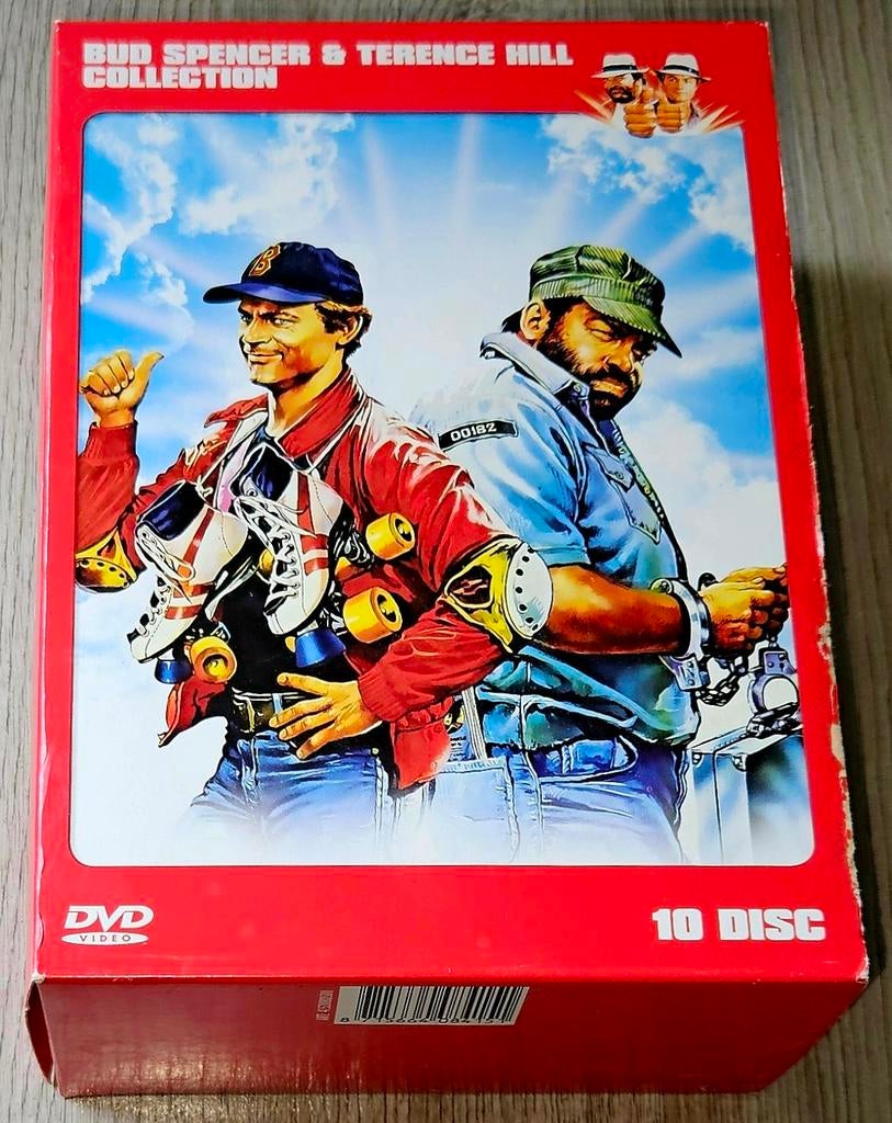 Bud Spencer & Terence Hill Collection - 10 Disc DVD Boxset, Vanaf 12 jaar, Ophalen of Verzenden, Zo goed als nieuw, Actiekomedie