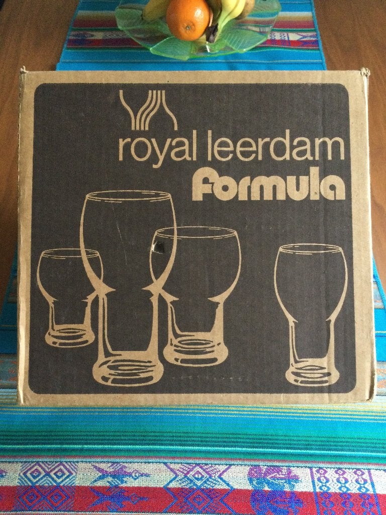 Formula glasservies Royal Leerdam, Ophalen of Verzenden