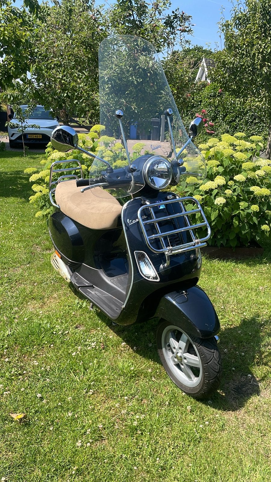 Vespa LX 25 blauw kenteken, Ophalen, Gebruikt, Benzine, Vespa LX