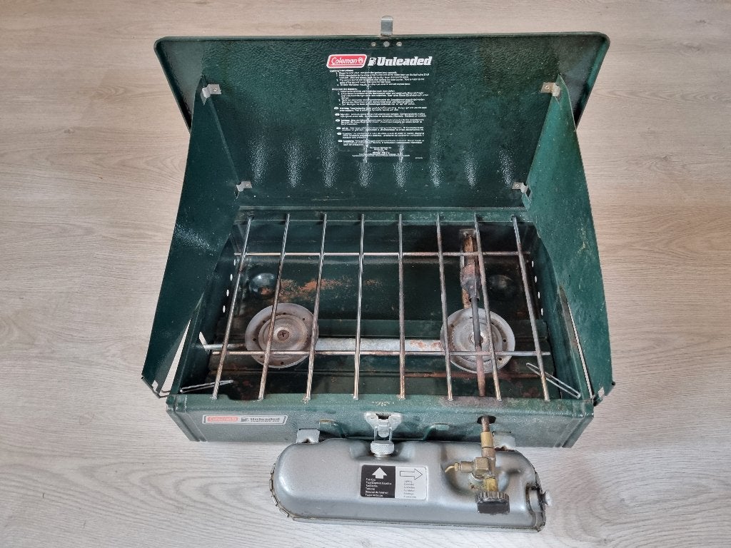 Benzinebrander, Coleman 424-700e, Ophalen of Verzenden, Gebruikt