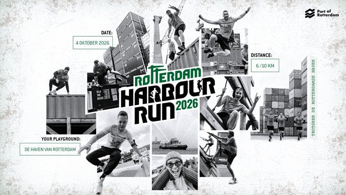 Startbewijs Harbour Run (4 okt 2026, 15:00) inclusief shirt, Tickets en Kaartjes, Eén persoon, Oktober