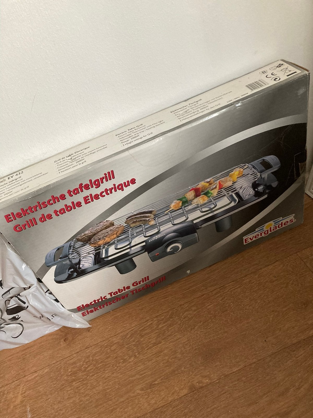 Tafelgrill, Ophalen, Zo goed als nieuw, 4 t/m 7 personen