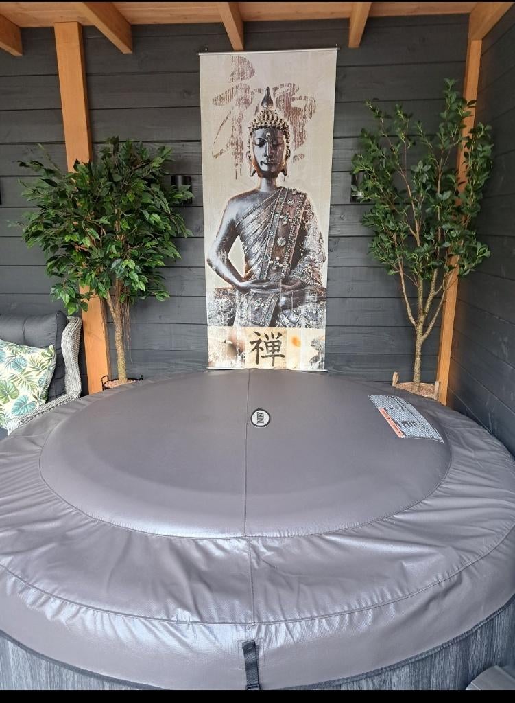 Intex pure spa de luxe  Jacuzzi -  kleur grijs 6 pers, Ophalen, Zo goed als nieuw, Filter, Opblaasbaar