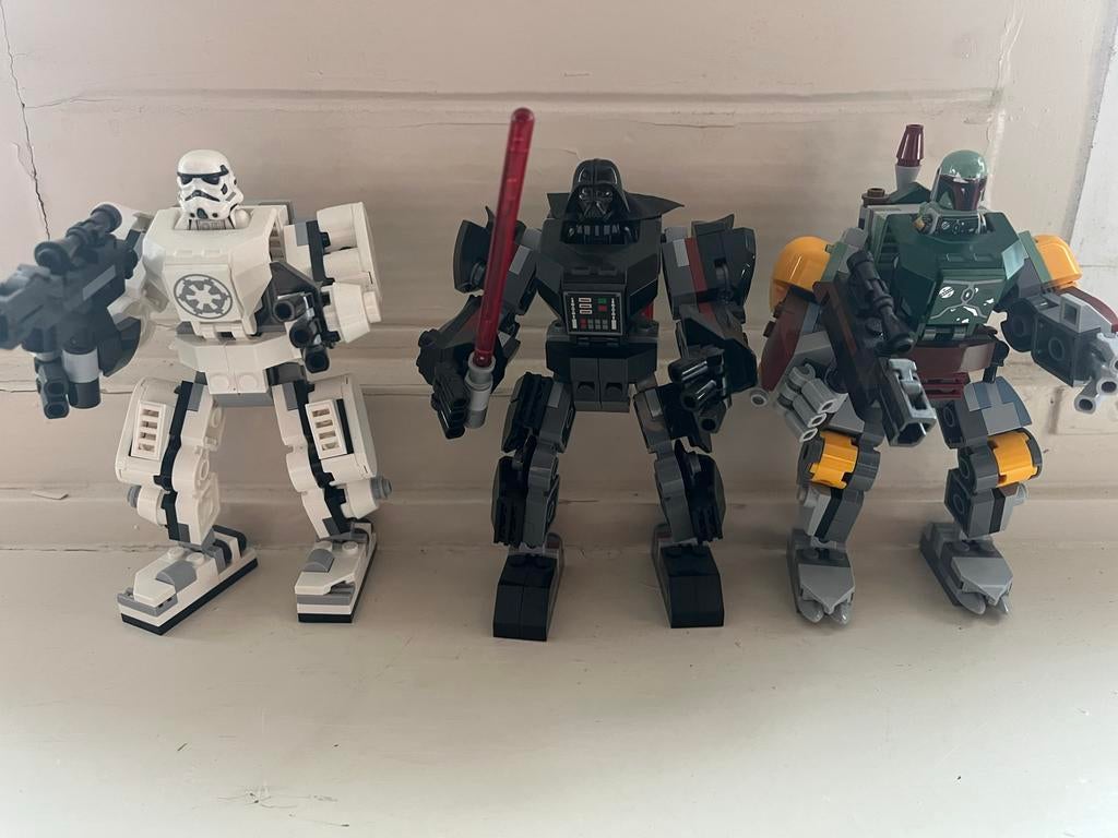 LEGO Star Wars Mech: 75368, 75369, 75370 Darth Vader, Ophalen of Verzenden, Zo goed als nieuw