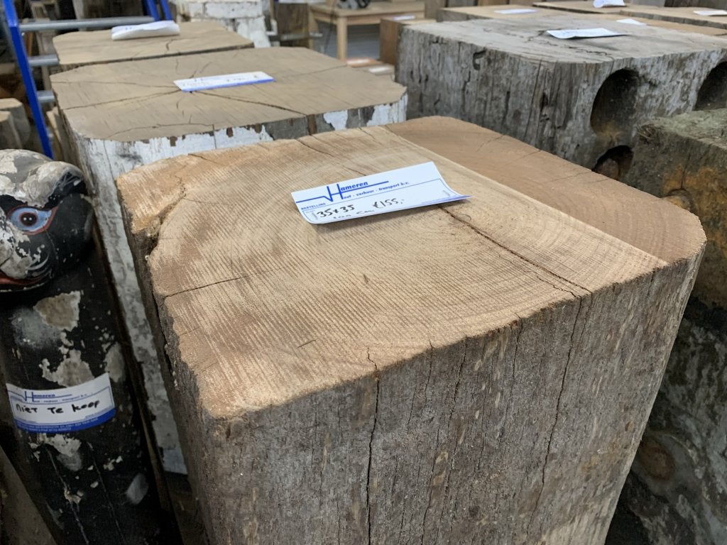Gebruikte houten sokkels , sokkel , pilaar zuil op voorraad, Niet ingevuld, Gebruikt, Niet ingevuld, Niet ingevuld