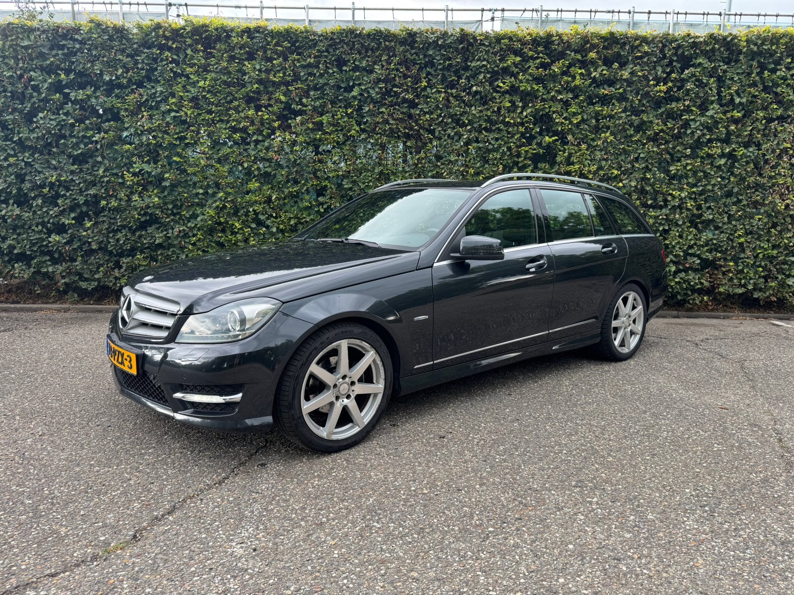 Mercedes-Benz C180 CGI Estate | AMG | Carplay | Bi-Xenon, Auto's, Mercedes-Benz, Automaat, Achterwielaandrijving, Zwart, Stationwagon