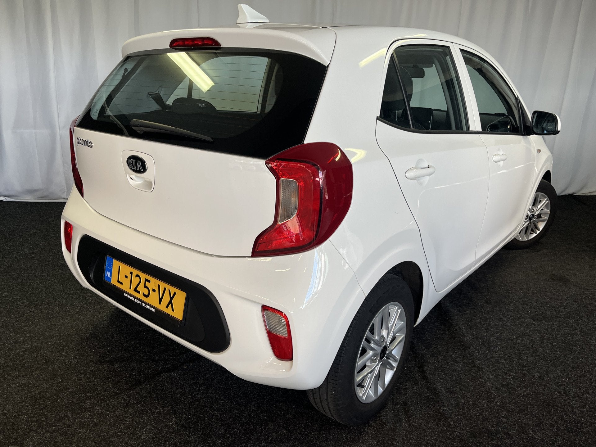 Kia Picanto 1.0 DPi DynamicLine 1E EIGN/AIRCO/CRUISE/APPLE/C, Voorwielaandrijving, Stof, Gebruikt, Met garantie (alle)