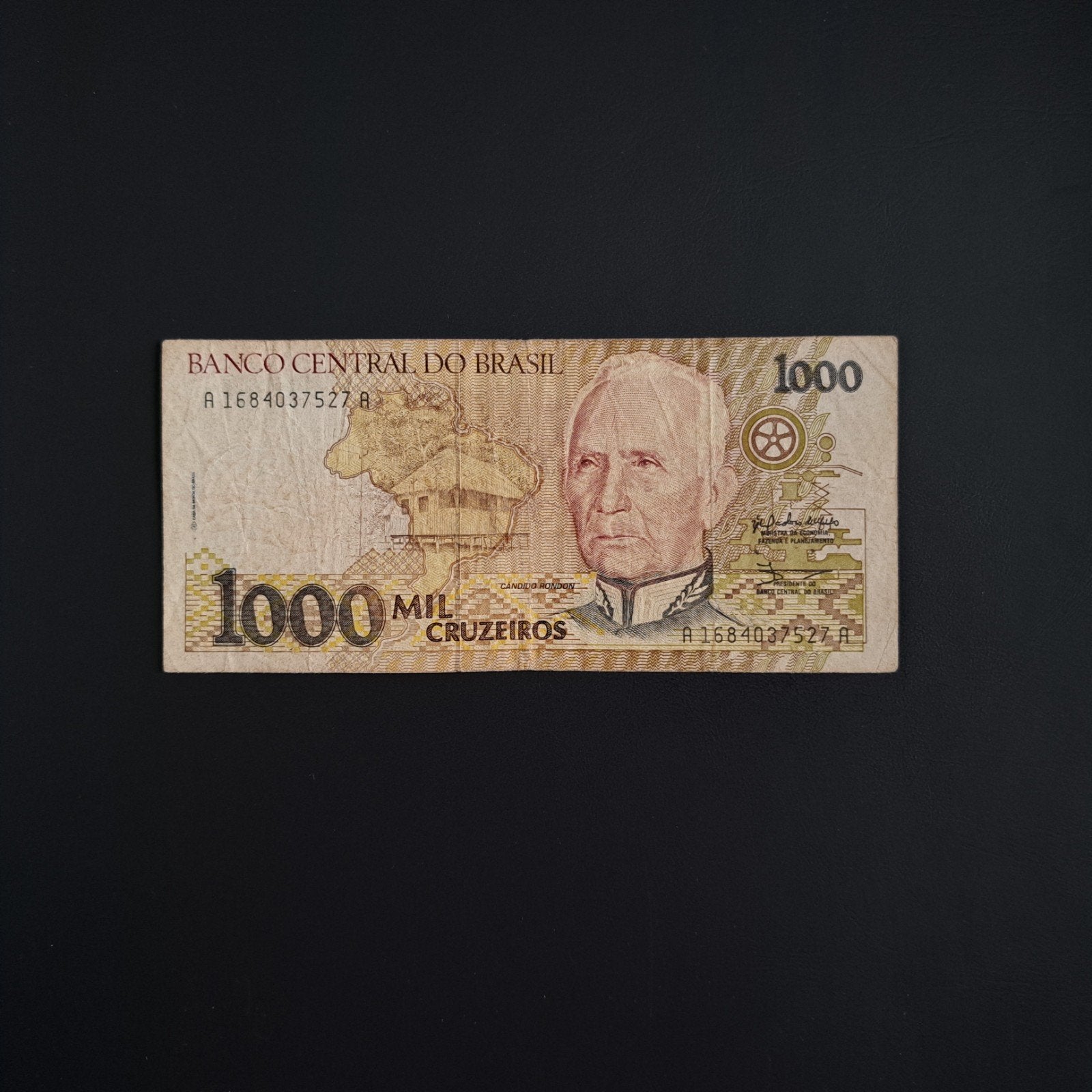 1000 cruzado Brazilië #058, Verzenden, Zuid-Amerika, Los biljet