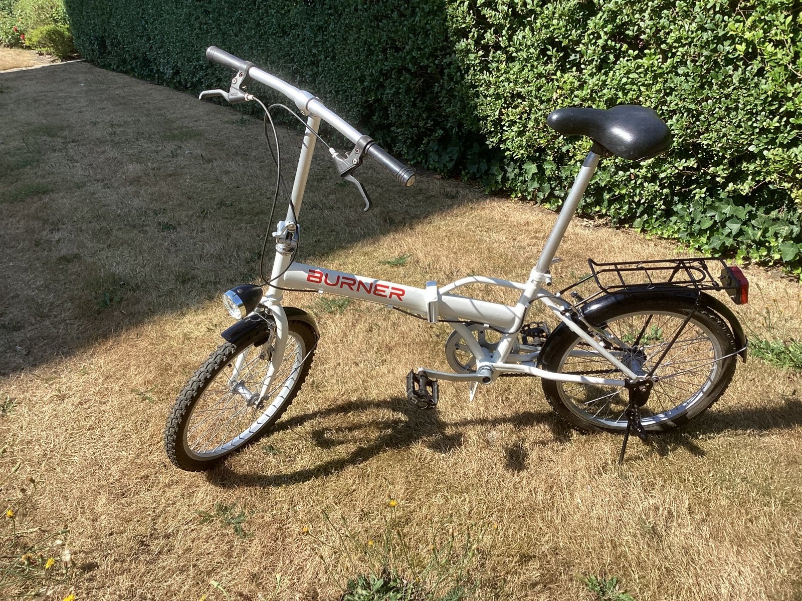 Mooie witte vouwfiets, in goede staat, Ophalen, Gebruikt, 20 inch of meer