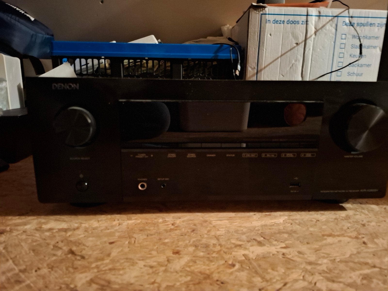 Denon Surround Receiver met Teufel 7.2 Luidsprekerset, Ophalen of Verzenden, Zo goed als nieuw, Overige systemen, Overige merken