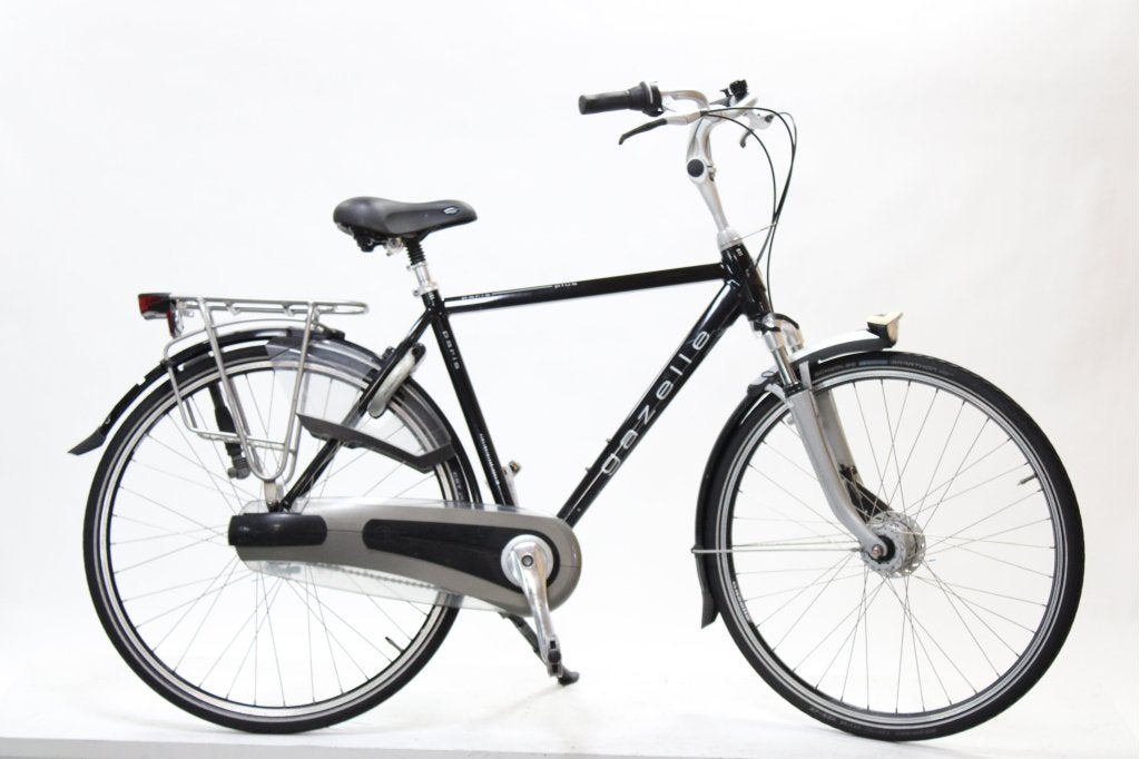 Gazelle Paris 53cm heren stadsfiets, Gebruikt, Gewoonfietsen, Industrieweg 23, 2712 LA Zoetermeer, Info@gewoonfietsen.nl