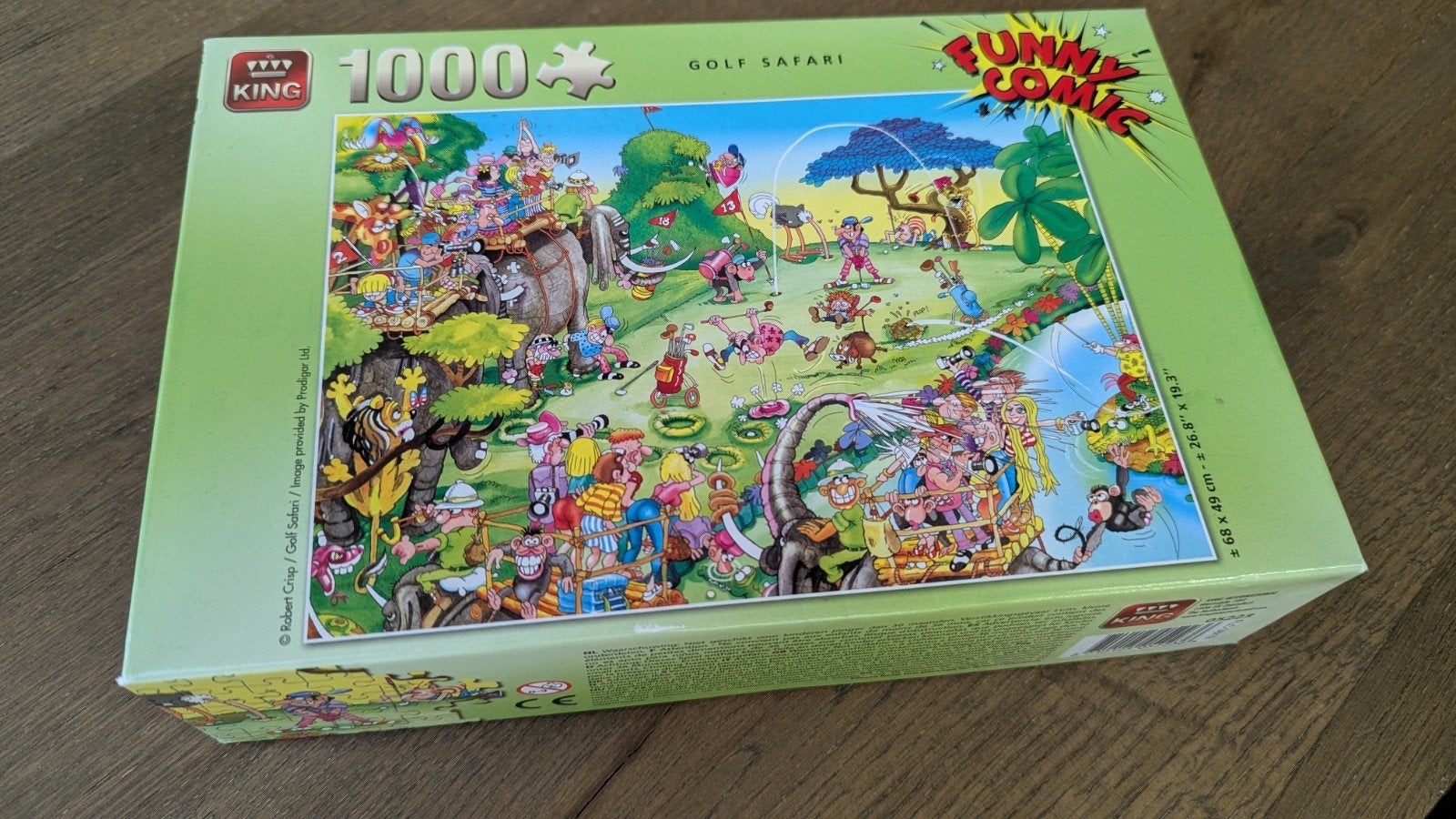 puzzel 1000 stukjes, Ophalen of Verzenden, 500 t/m 1500 stukjes, Zo goed als nieuw, Legpuzzel