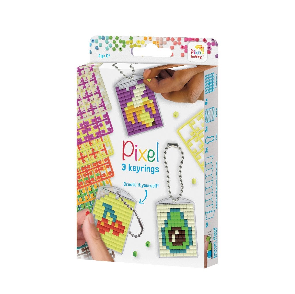 Pixelhobby Create it yourself medaillon set fruit, ., Nieuw, Ophalen of Verzenden, .