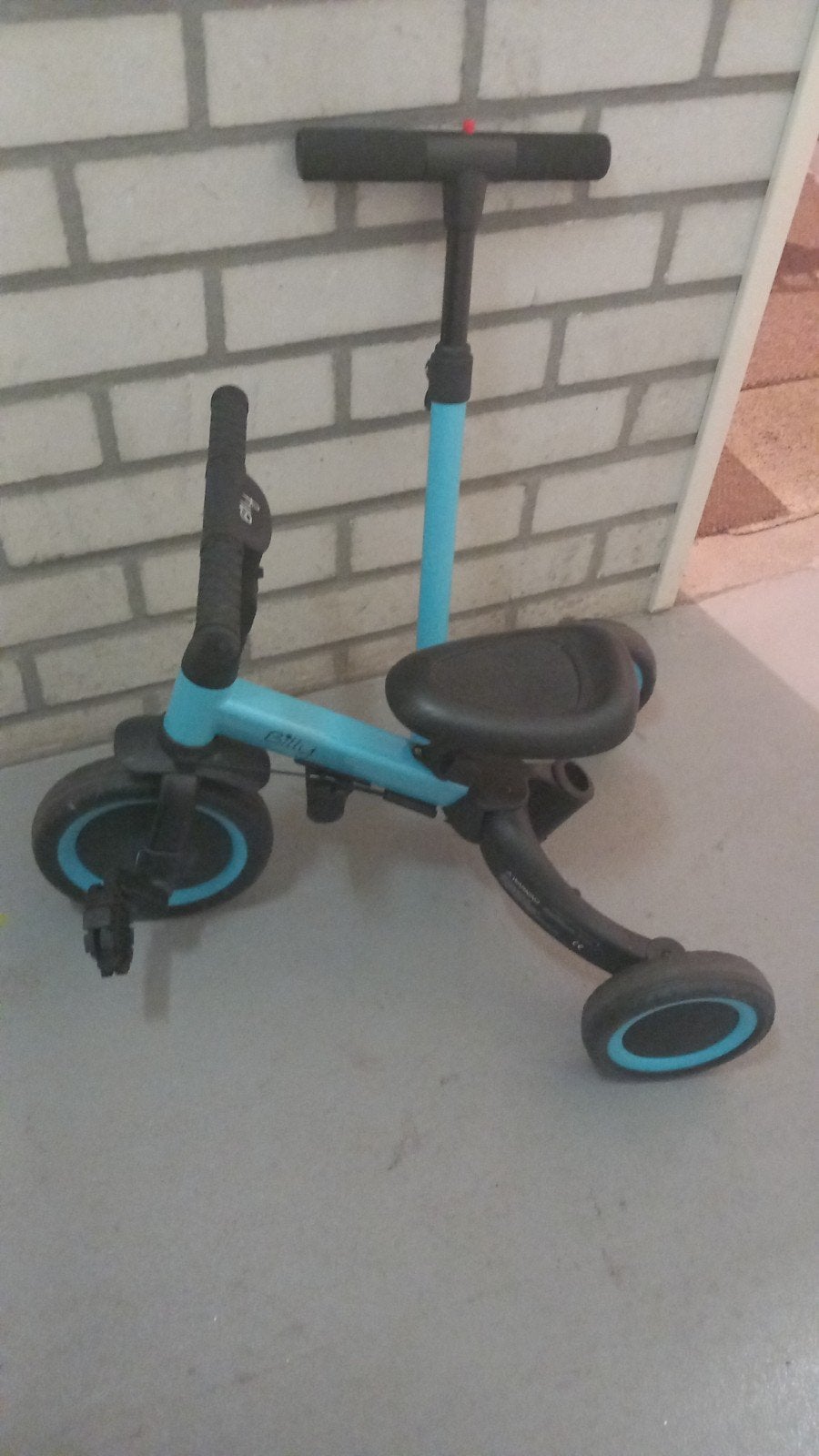 Billy 4-in-1 kinderfietsje blauw, Ophalen, Gebruikt, Billy