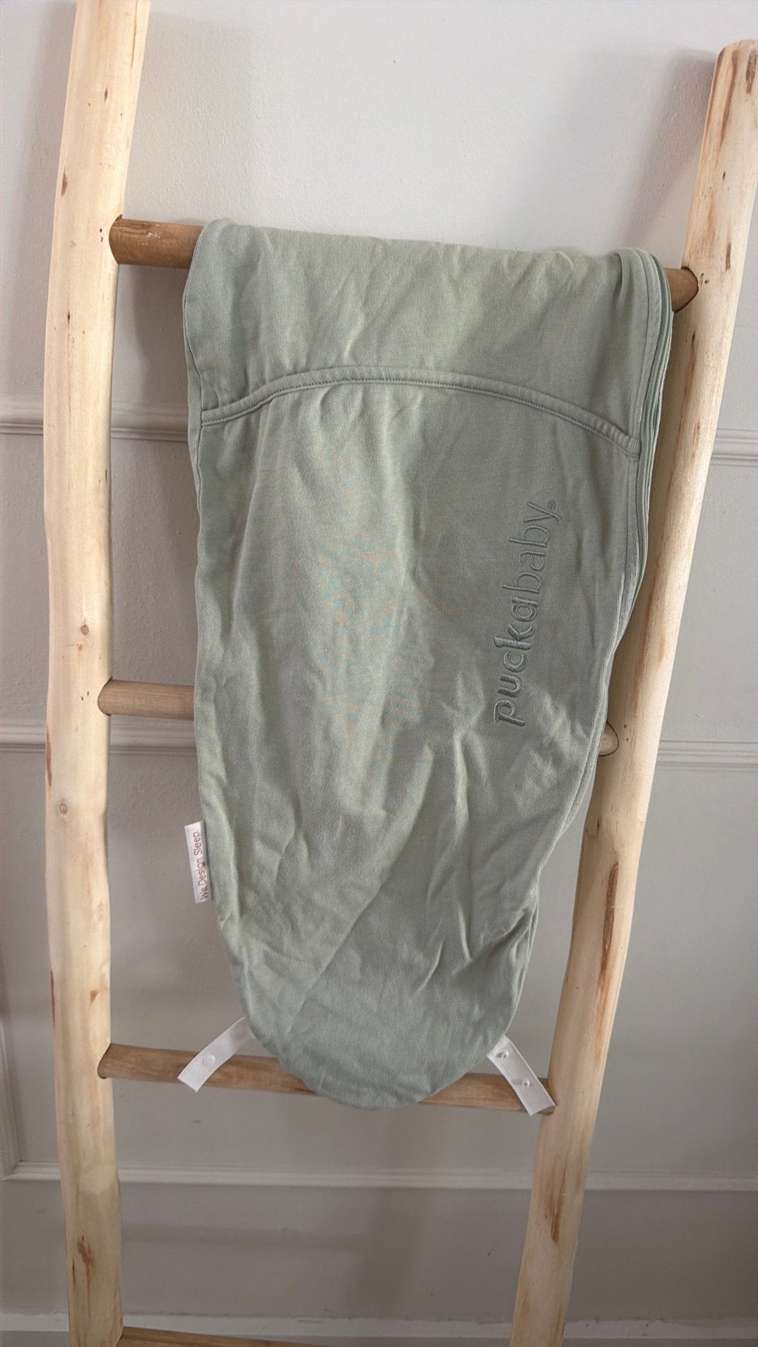 Puckababy Piep (0-3 maand), Kinderen en Baby's, Dekens, Slaapzakjes en Inbakerproducten, Ophalen, Zo goed als nieuw, Groen, Puckababy