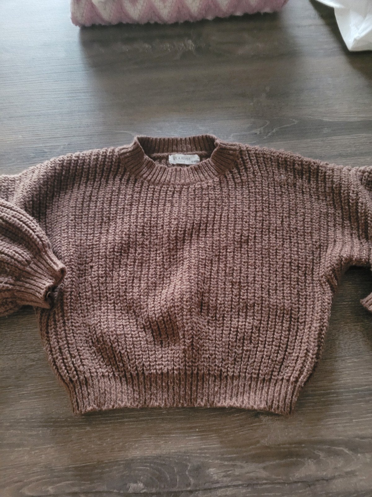 Gebreide Meisjes Trui - Lila Rose Paris 6 Ans, Ophalen of Verzenden, Zo goed als nieuw, Lila Rose Paris, Meisje