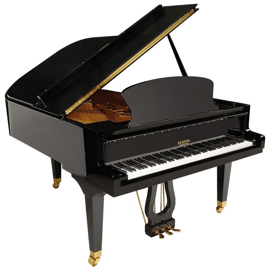 Pleyel P190BLK Vleugel NIEUW, Zwart, Ophalen of Verzenden, Pleyel SAS, Nieuw