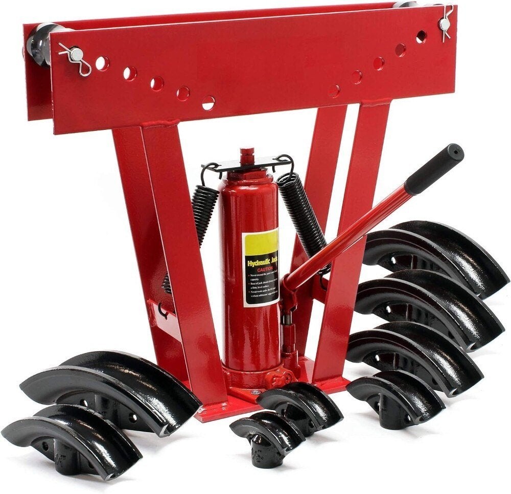 Pijpenbuiger hydraulisch (16 ton), Verzenden