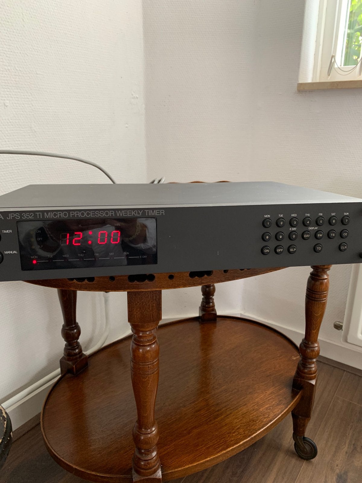 WEGA 4 kanaal timer, Ophalen