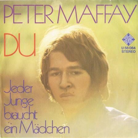Juke-Box Single (1970) Peter Maffay - Du, Gebruikt, 7 inch, Ophalen of Verzenden, 1970 - 1979