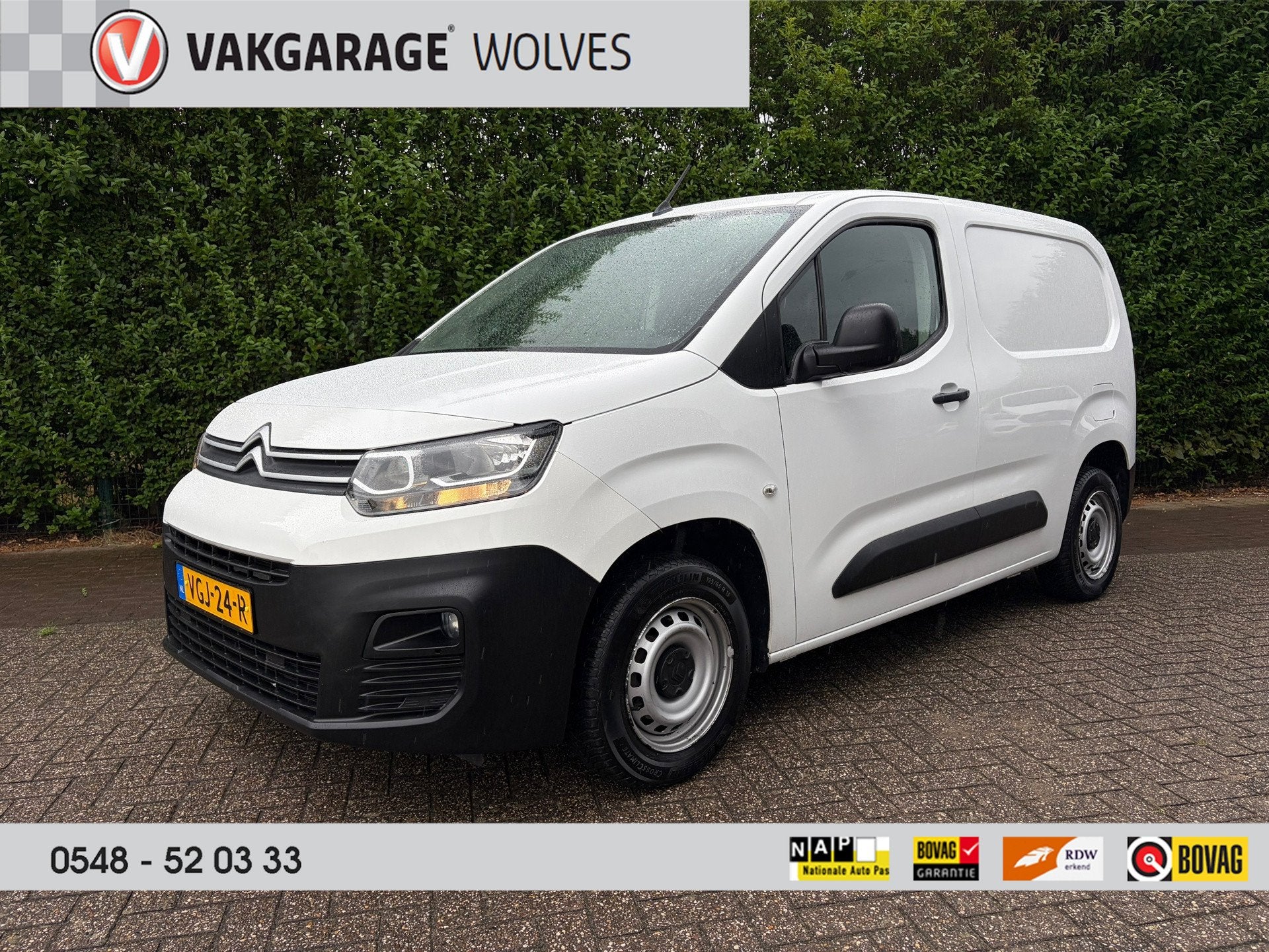 Citroen Berlingo Club 1.5 BlueHDI 100pk | Navigatie | Trekha, Auto's, Voorwielaandrijving, Stof, Gebruikt, 4 cilinders
