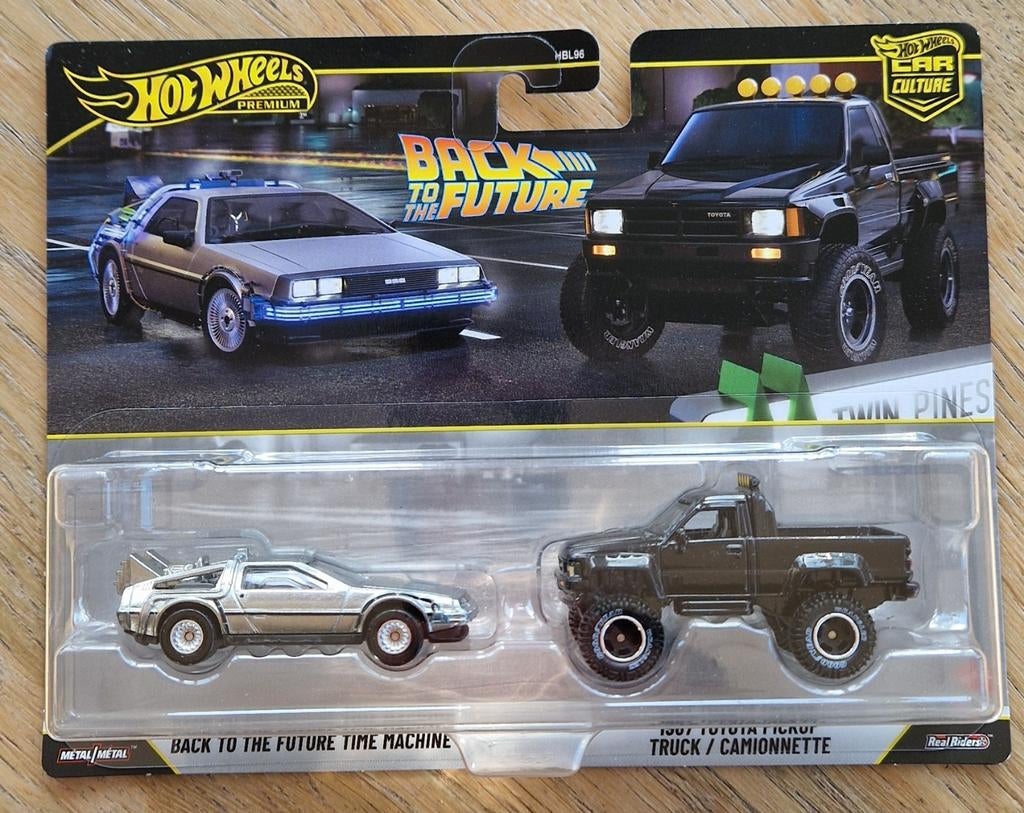 Hot wheels car culture back to the future, Ophalen of Verzenden, Nieuw, Auto