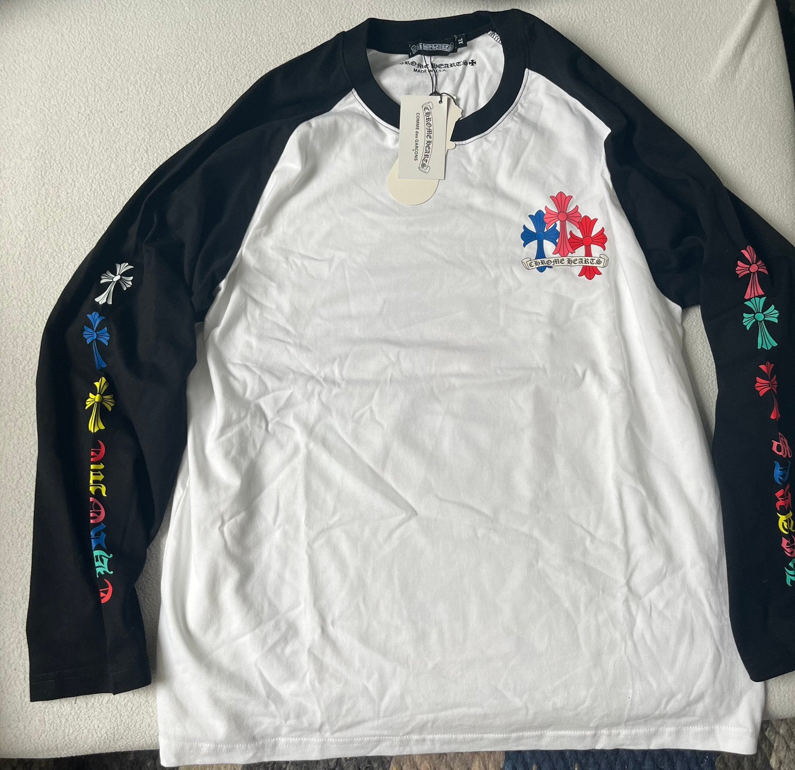 Chromee hearts long sleeve, Kleding | Heren, Ophalen of Verzenden, Nieuw, Meerkleurig, Shirt
