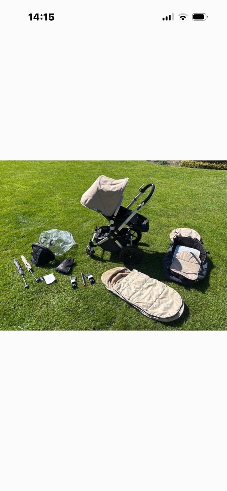 Bugaboo Cameleon Combiwagen met Reiswieg en Accessoires, Ophalen, Gebruikt, Bugaboo, Combiwagen