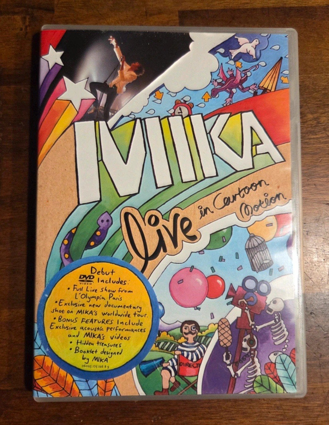 Mika: Live in Cartoon Motion - DVD, Alle leeftijden, Ophalen of Verzenden