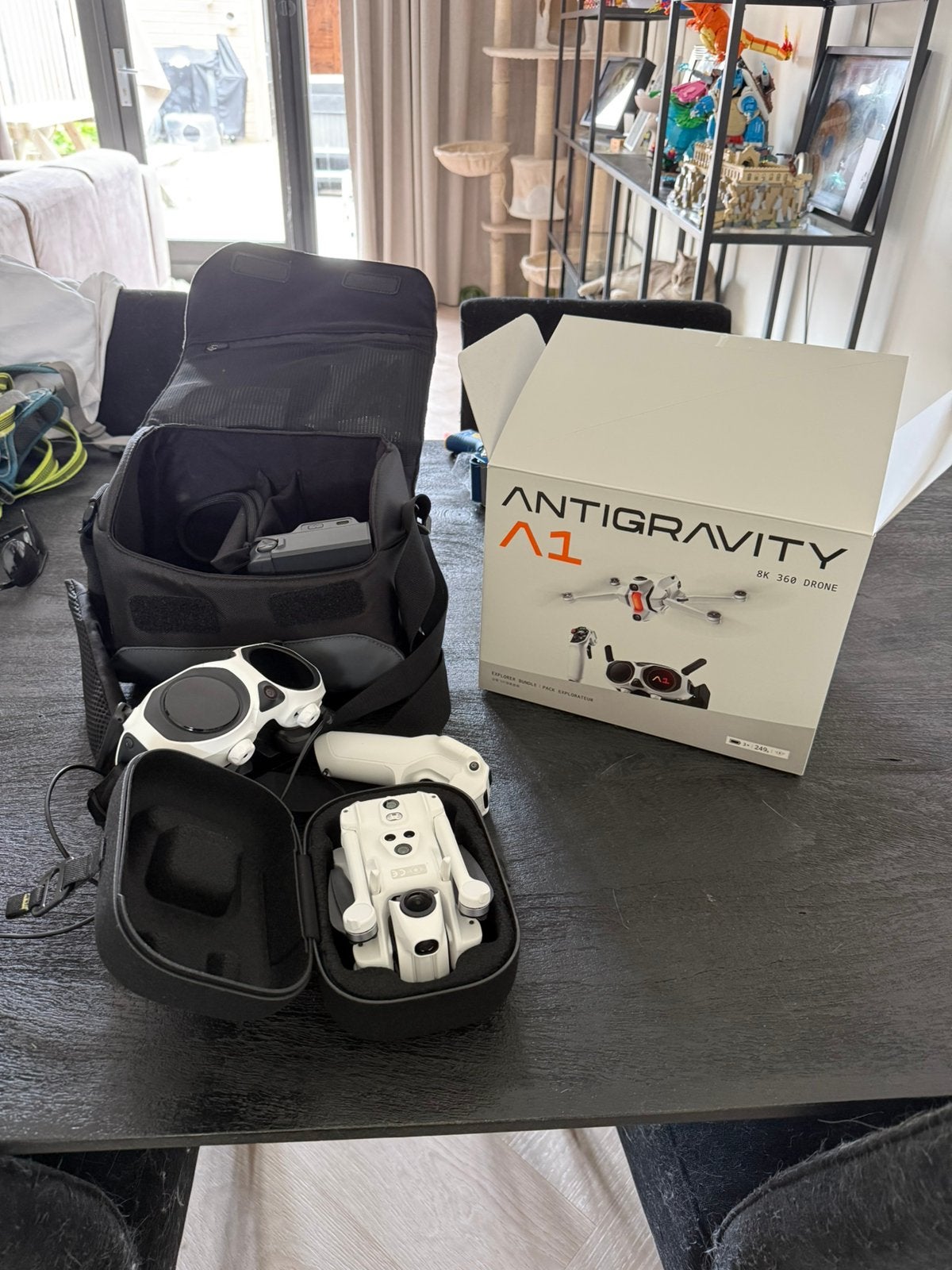 Antigravity A1 FPV Drone met bril - Slechts 1x gevlogen!, Cameradrone, Overige merken, 15 tot 30 minuten, Zo goed als nieuw
