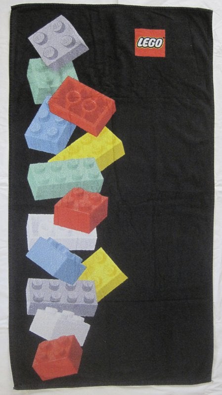 Lego badlaken circa 62 x 119 centimeter katoen handdoek, Ophalen, Lego, Overige typen, Zo goed als nieuw