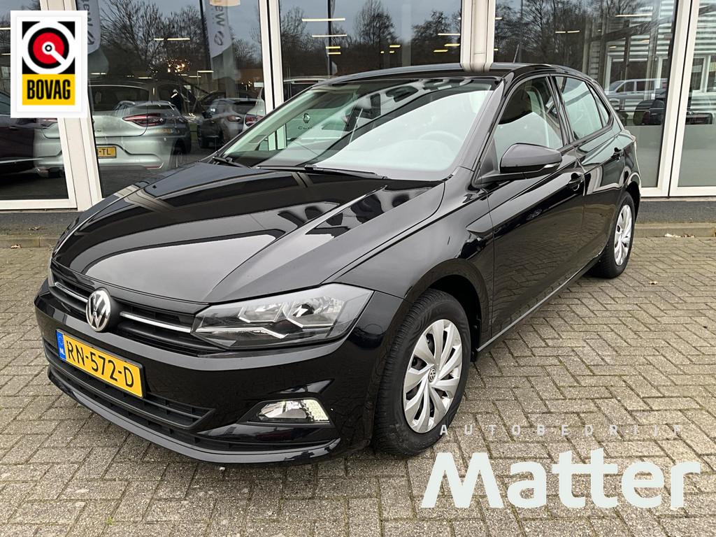 Volkswagen Polo 1.0 MPI Comfortline, 1005 kg, Stof, Met garantie (alle), Zwart
