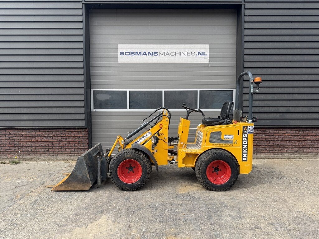 Knikmops 130 minishovel BJ 2024 €490 LEASE, Zakelijke goederen, Wiellader of Shovel