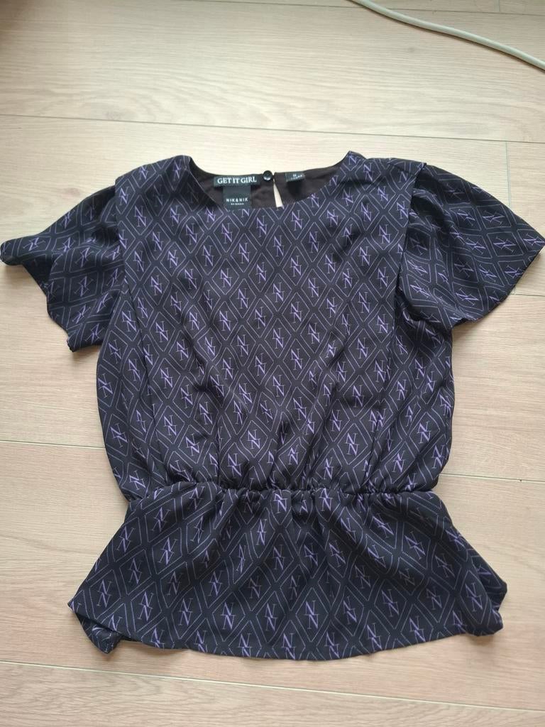 Top Nik&Nik maat 152, Kinderen en Baby's, Kinderkleding | Maat 152, Meisje, Nik&Nik, Ophalen of Verzenden, Zo goed als nieuw