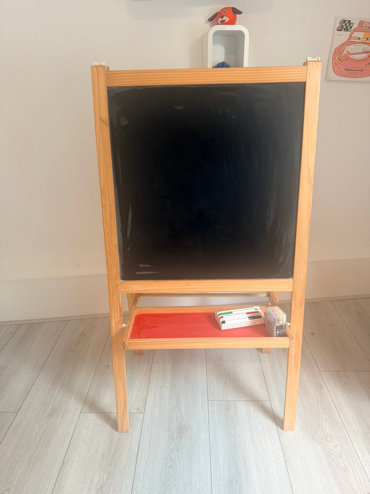Kinder schoolbord – whiteboard & krijtbord – incl. krijt, Ophalen, Overige typen