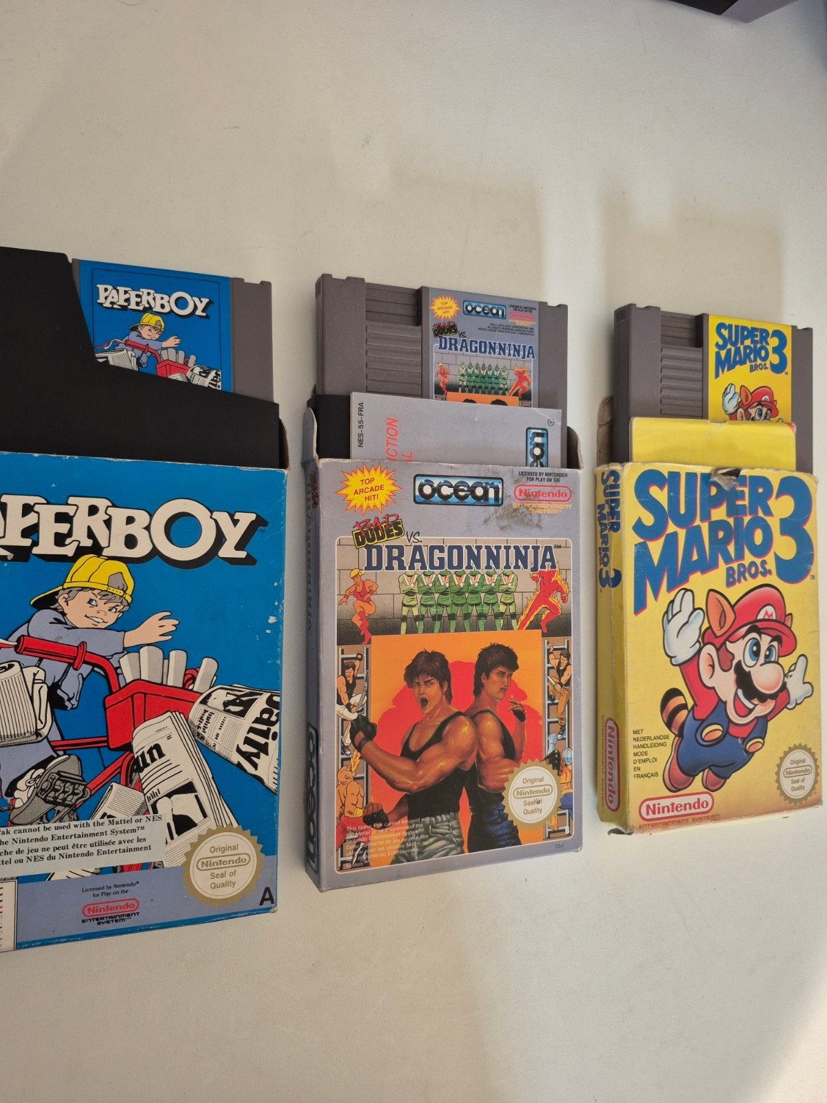 Nintendo Nes spellen met doosje, Spelcomputers en Games, Games | Nintendo NES, Avontuur en Actie, 1 speler, Ophalen of Verzenden
