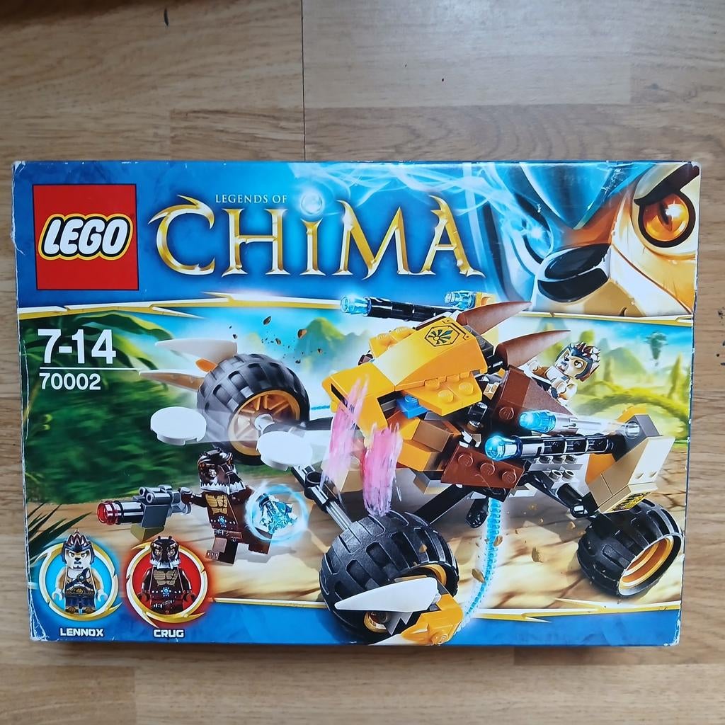 Lego Legends of Chima 70002 Lennox' Leeuw Buggy, Gebruikt, Lego, Ophalen of Verzenden, Compleet