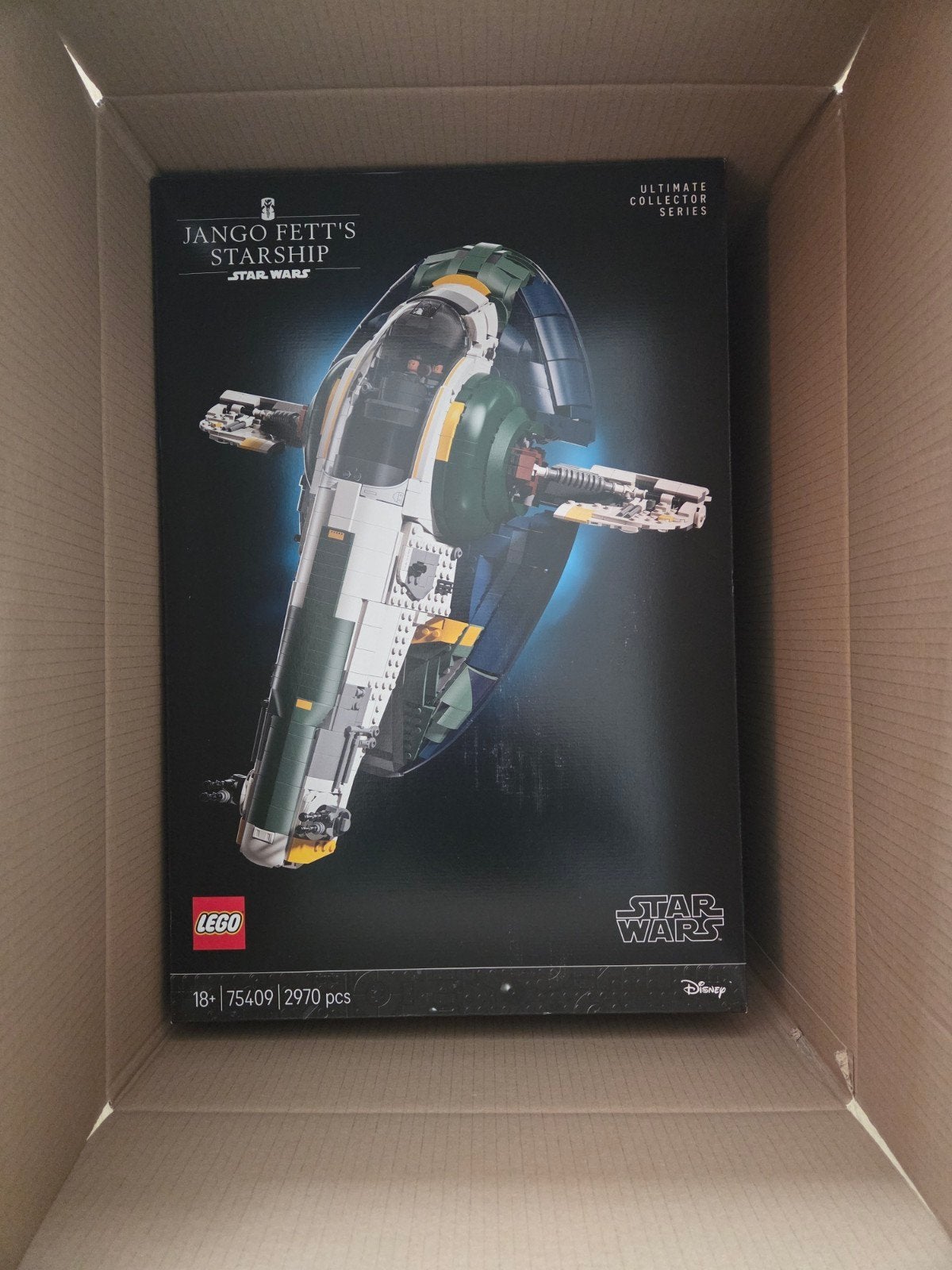 Jango fett's starship lego 75409, Kinderen en Baby's, Speelgoed | Duplo en Lego, Lego, Nieuw, Ophalen of Verzenden, Compleet