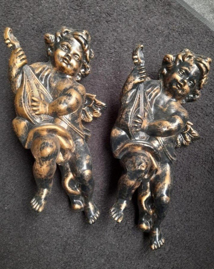 Mooie engelen kunstof 20.00 p.s, Ophalen of Verzenden, Zo goed als nieuw, Dier