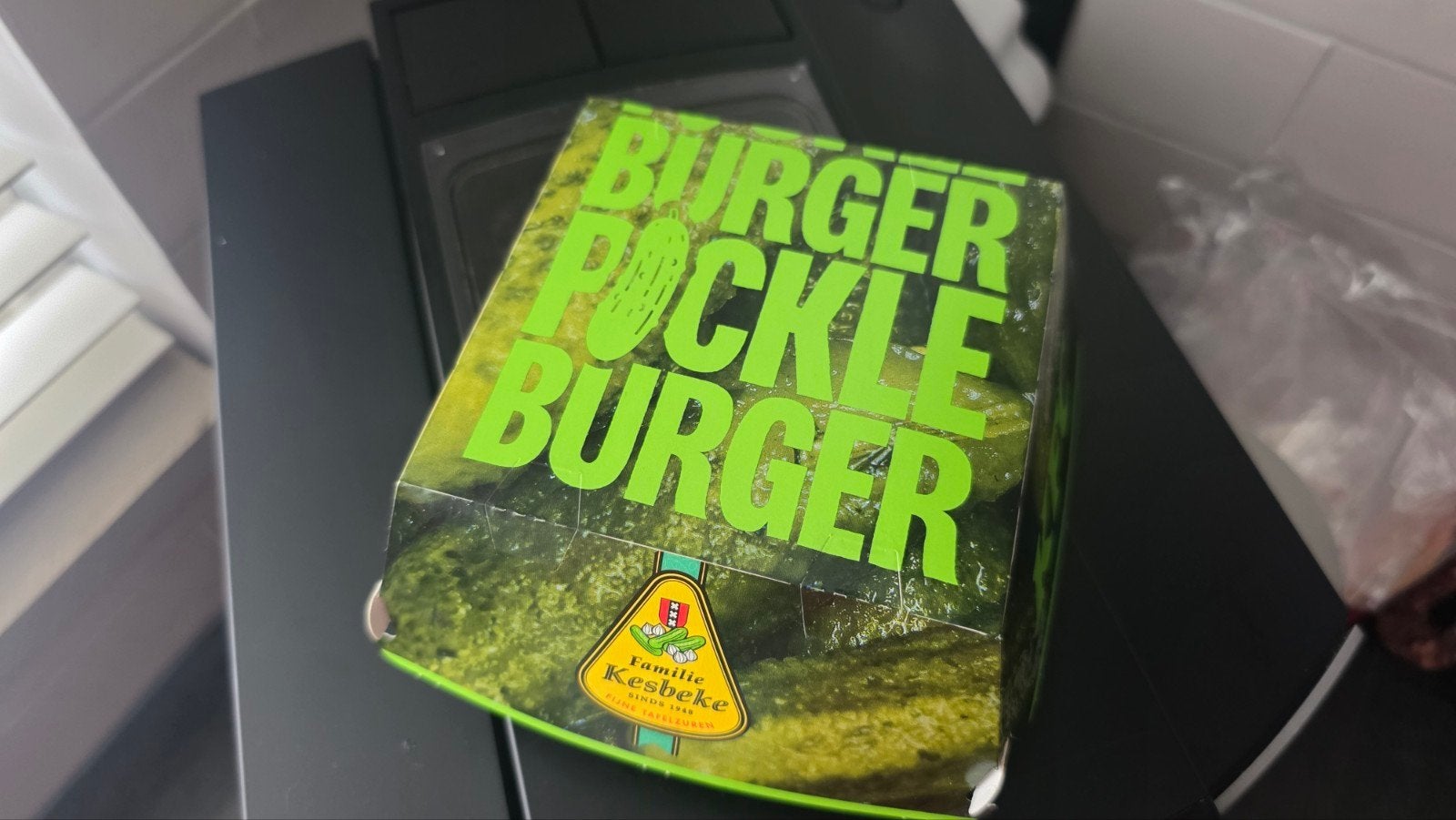 KFCxKesbeke Burger doosje, Ophalen of Verzenden, Gebruikt