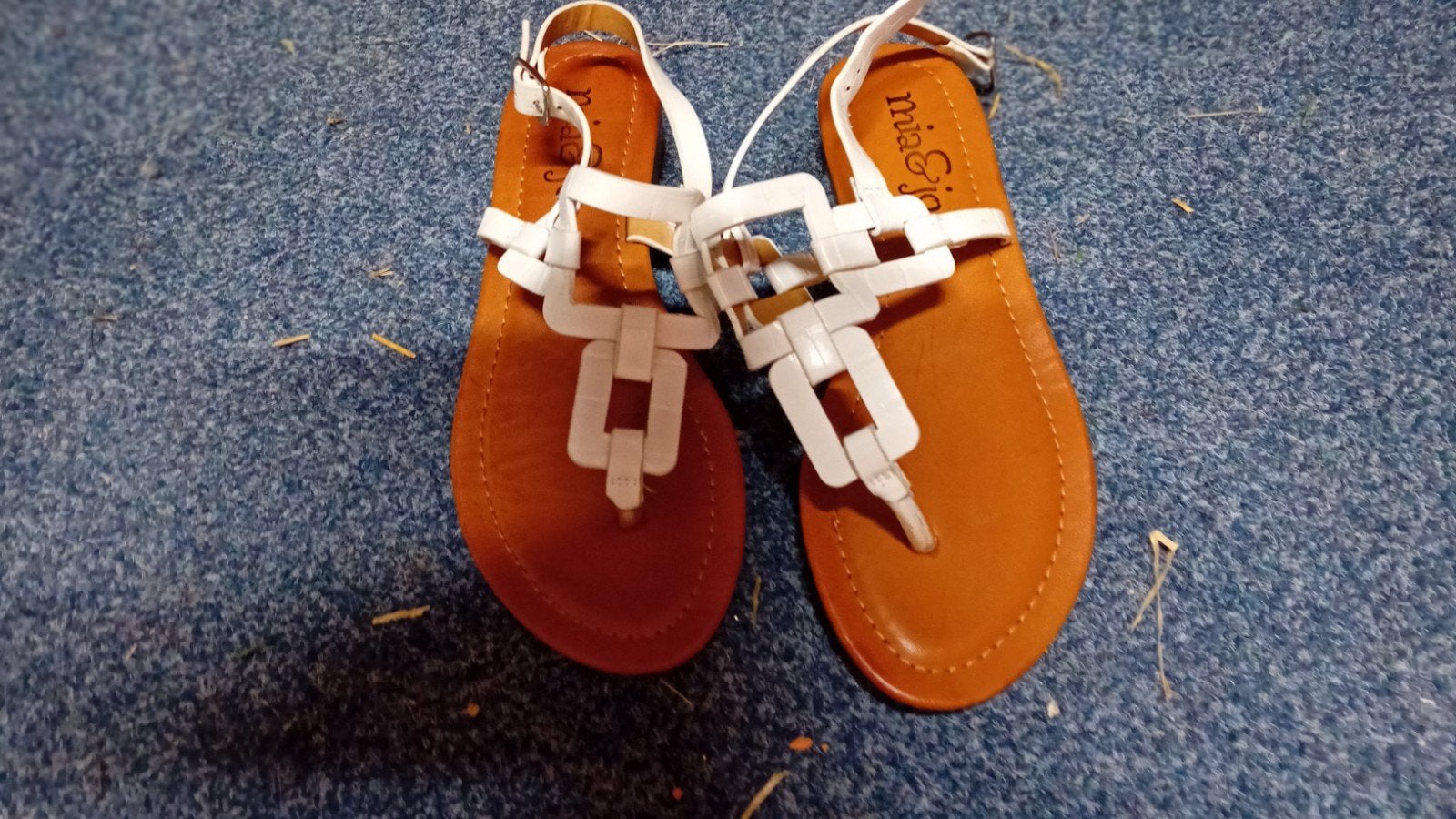 Sandalen open schoenen maat 39 nieuw, Wit, Nieuw, Sandalen of Muiltjes, Ophalen of Verzenden